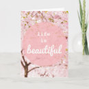 Search for life is beautiful cards Inspirational