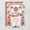 Search for psychedelic party invitations Retro