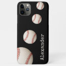 Search for baseball iphone cases Black