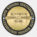 Search for gold anniversary stickers Bling