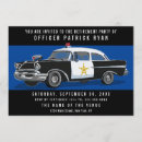 Search for police car invitations Policeman