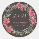 Search for pink flower wreath stickers Bridal shower