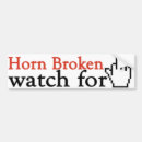 Search for broken bumper stickers Finger