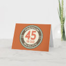 Search for funny 45th birthday cards Vintage