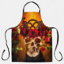 Search for black skull aprons Background
