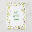 Search for get well soon postcards Floral