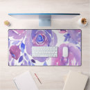 Search for purple flower mouse mats Floral desk mat