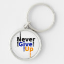 Search for never give up key rings Perseverance
