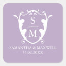 Search for lilac monogram stickers Minimalist