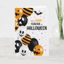 Search for teachers halloween cards School