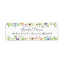 Search for blue white grey return address labels Floral