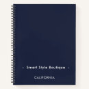 Search for plain blue notebooks Elegant