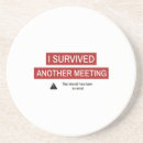 Search for i survived another meeting I hate meetings