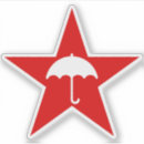 Search for rain clouds stickers Umbrella
