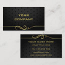 Search for gold text business cards Luxury