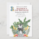 Search for zebra birthday invitations Boy