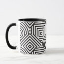 Search for geometric shapes pattern mugs Abstract