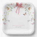 Search for wildflower plates Baby girl