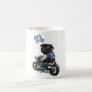 Search for motorcycle mugs illustration