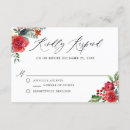 Search for red border invitations Watercolor
