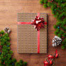 Search for chocolate brown wrapping paper Pattern