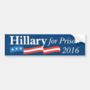 Search for hillary for prison bumper stickers 2016