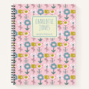 Search for cute pretty girly pink notebooks For kids