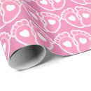 Search for new baby wrapping paper Baby girl