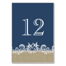 Search for starfish wedding table cards Blue