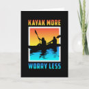 Search for funny rowing cards Kayak