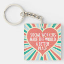 Search for work key rings Social worker