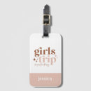 Search for girls trip luggage tags Vacation