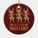 Search for lady in a christmas tree decorations Reindeer