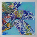 Search for turtle posters Under the sea
