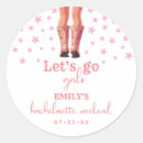 Search for bachelorette bash stickers Cowgirl