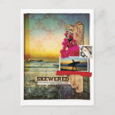 Search for digital collage postcards Red