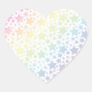 Search for rainbow pastel hearts stickers Unicorn