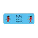 Search for ants return address labels Cartoon