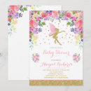 Search for fairy baby girl shower invitations Enchanted