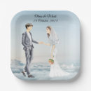 Search for bride and groom plates Elegant