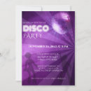 Search for purple disco ball invitations Celebration