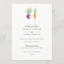Search for vegetarian invitations Watercolor