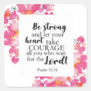 Search for be strong and courageous stickers Bible verse
