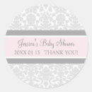 Search for damask baby shower stickers Vintage