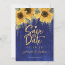 Search for sunflower wedding save the dates Country