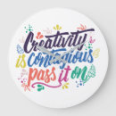 Search for creative clocks Colourful
