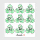 Search for irish symbols stickers St patrick's day