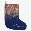 Search for blue and gold christmas stockings Glam