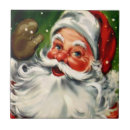 Search for vintage christmas santa tiles Xmas