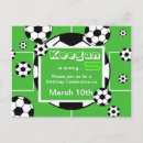Search for soccer party postcards Boys